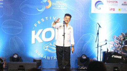 Naikkan Kelas dan Ekspor, Mentan SYL Buka Festival Kopi Nusantara 2023