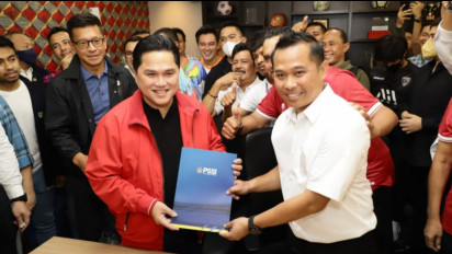 Erick Thohir Sebut Perlu Nyali untuk Bersih-Bersih Dunia Sepak Bola