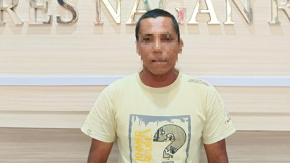 Polisi Bekuk Pelaku Begal Payudara di Naga Raya