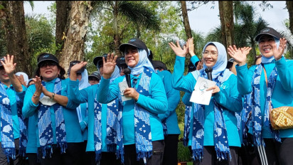 Dukung Penguatan Pangan Nasional, Ibu Negara dan Oase-KIM Tanam 1000 Pohon Serentak di 34 Provinsi