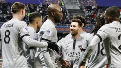 Mbappe dan Neymar Cedera, Lionel Messi Pimpin PSG Kembali Menang di Liga Prancis