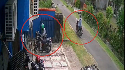 Sepeda Motor Staff Ombudsman Sumut Raib Digondol Maling
