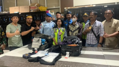 Penyelundupan Sabu-sabu 1 Kg di Bandara Haluoleo Digagalkan Polda Sultra