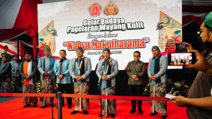 Gelar Wayang Kulit, Kapolri: Perkuat Sinergitas TNI-Polri dan Semakin Dekat dengan Masyarakat