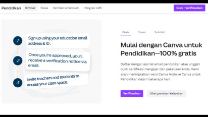 Cara Mendapatkan Akun Canva Pro Gratis, Pelajar Sekolah Sini Gabung!