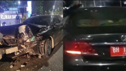Terungkap Kronologi Kecelakaan Mobil Dinas DPRD Jambi, Kondisi Sang Wanita Tak Berbusana