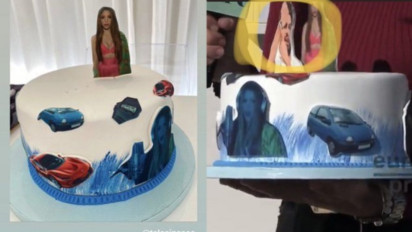 Shakira Dapat Kue Ulang Tahun dengan Patung Pique di Dekat Lilinnya
