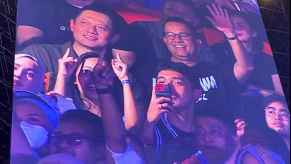 Konser Dewa 19 Dipenuhi Pejabat, Ada Iriana Jokowi, Anies Baswedan hingga AHY