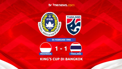 Tanggal Ini Dalam Olahraga: 05 Februari 1990, Timnas Paksa Imbang Thailand di Piala Raja