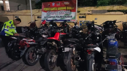 Berisik, 60 Motor Berknalpot Brong Diamankan