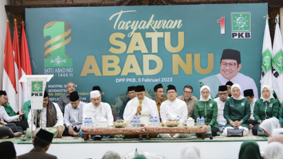 PKB Gelar Tasyakuran Satu Abat Nahdlatul Ulama, Cak Imin: Refleksi NU Guna Mewujudkan Cita-Cita Bangsa