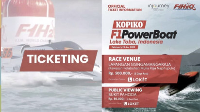 Ajang F1 Powerboat Skala Dunia akan Diadakan di Danau Toba Bulan Februari Ini, Berikut Daftar Harga Tiketnya