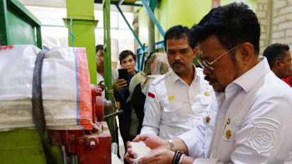 Mentan SYL Pastikan Ketersediaan Beras Jelang Puasa dan Lebaran Dalam Posisi Aman