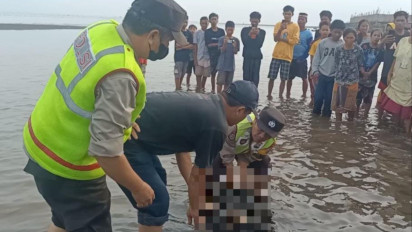 Seorang Kakek Ditemukan Tewas Tertelungkup di Pantai Duta Probolinggo