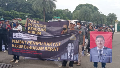 Aliansi Mahasiswa Datangi Istana Negara, Soroti TPPU Terdakwa Mantan Ketua DPRD Jabar