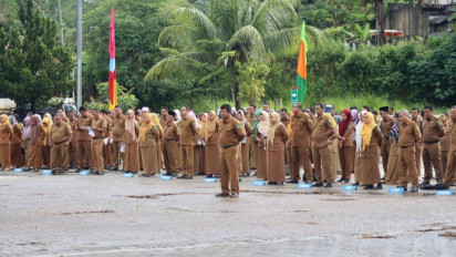 Tahun Terakhir Bekerja, Gaji Pegawai Honor Pemda Madina Turun 40 %