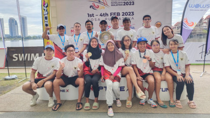 Indonesia Rebut 4 Emas di Malaysia, Renang Perairan Terbuka Menuju SEA Games 2025