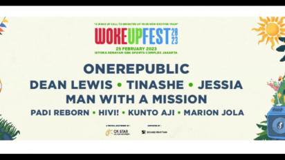 One Republic, HIV! hingga Marion Jola, Simak Line Up Lengkap Woke Up Fest 2023