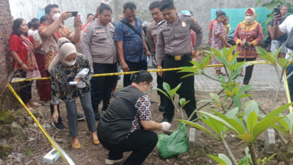 Geger Penemuan Jasad Bayi Terbungkus Plastik di TPU Gandeng Genuk Semarang