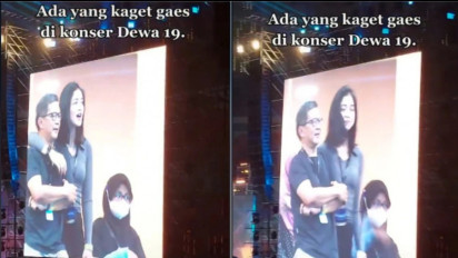 Begini Tanggapan Rocky Gerung Soal Dirinya Dirangkul Salsabila di Konser Dewa 19