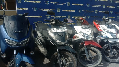 Oknum Polisi Gelapkan 12 Motor dan 1 Mobil Rental