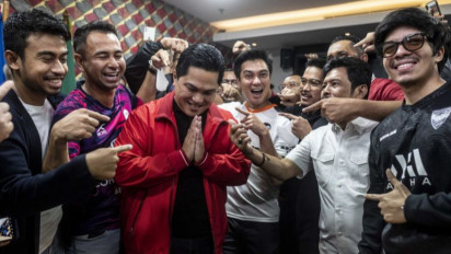Erick Thohir: Saya Bukan Orang Baru di Sepak Bola Indonesia