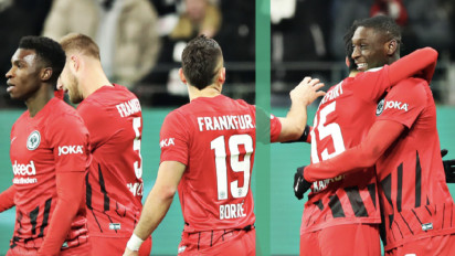 Pemain yang Jadi Rebutan Liverpool dan MU Bantu Frankfurt Maju ke Perempat Final Piala Jerman