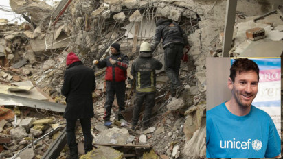 Rp50 Miliar Lebih, Lionel Messi Sumbang Dana untuk Gempa Turki dan Suriah