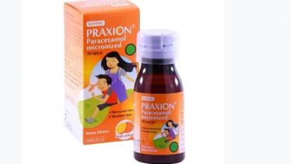 Hasil Uji Dua Lab Independen Nyatakan Praxion Tidak Mengandung Cemaran EG/DEG