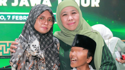 Gubernur Khofifah Beri Hadiah untuk Pemenang Audisi Shalawat Asyghil, Tiga Diantaranya Santri Jawa Timur