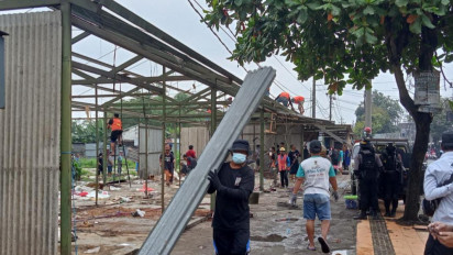 Pengadilan Negeri Klaten Lakukan Eksekusi Pengosongan Pasar Babadan