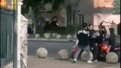 Menyeramkan! Aksi Klitih Celurit Korban di Titik Nol KM Jogja, Miris Tagline Jogja Berhati Nyaman Tapi Tak Aman!