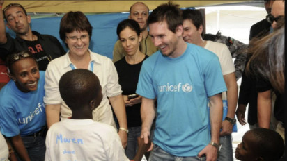 5 Potret Kebaikan Hati Lionel Messi, dari Gempa Turki sampai Program Anak di Indonesia