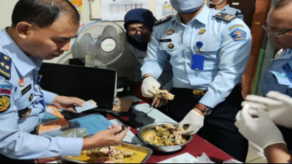 Diselipkan ke Sayur Lodeh, Lapas Kelas I Malang Gagalkan Penyelundupan Narkoba
