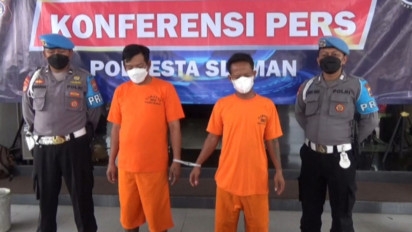 Tidak Terima 'Digeber' Dua Pria Ini Lakukan Penganiayaan dan Penusukan Seorang Pemotor di Sleman Hingga Tewas