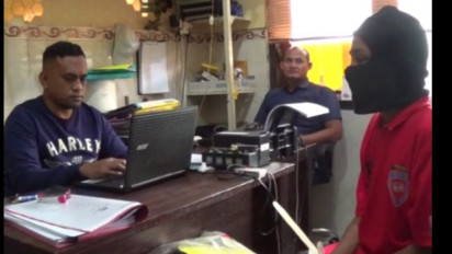 Specialis Curanmor, Seorang Anak Di Bawah Umur, Tertangkap Warga Perumahan di Sampang