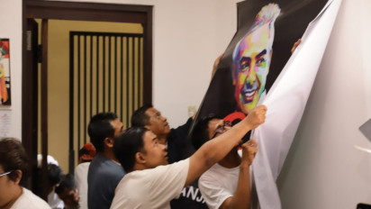 Momen GP Mania Resmi Bubarkan Diri, Relawan Lepas Atribut '2024 Ganjar Presiden'