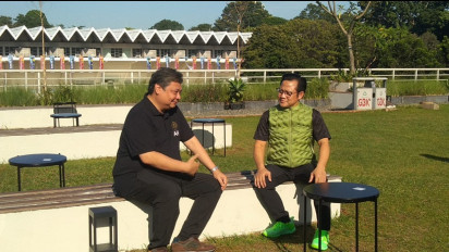 Bertemu Cak Imin di GBK, Airlangga: Kita Perlahan Tapi Pasti