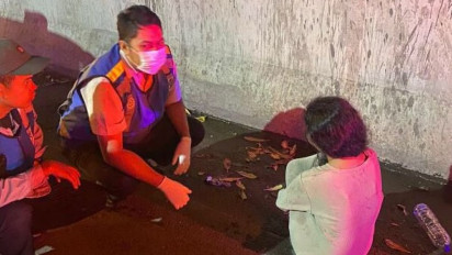 Keluar dari Semak-semak Wanita Muda Ini Minta Tolong ke Petugas PJR Tol Jakarta - Tangerang, Mengaku Jadi Korban Pemerkosaan
