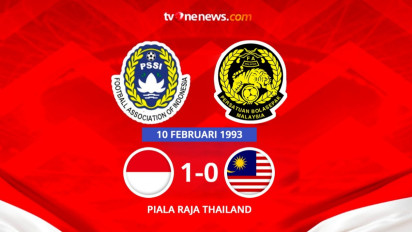 Tanggal Ini Dalam Olahraga: 10 Februari 1993, Timnas Indonesia Tekuk Malaysia di Piala Raja Thailand