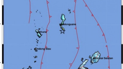 Gempa Magnitudo 6,0 Guncang Sulut