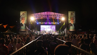 Seruan Dukungan untuk Ganjar Pranowo Menggema di Pesta Rakyat Sahabat Ganjar