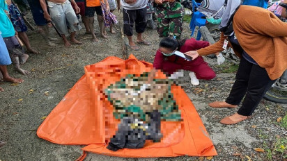 Hendak Mencari Kerang di Muara Oil'o, Seorang Warga Temukan Potongan Tubuh di Pohon Manggrove