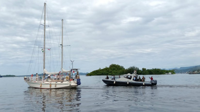 Tak Sanggup Bayar Denda Overstay, Yacht Exultet II dan 7 WN Prancis Dideportasi