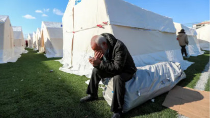 Hassan Guntekin, Korban Gempa Turki Berharap Bisa Idul Fitri Bersama 3 Anaknya