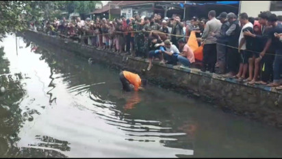 Geger! Jasad Pria Ditemukan Mengambang di Sungai Cimulu Tasikmalaya