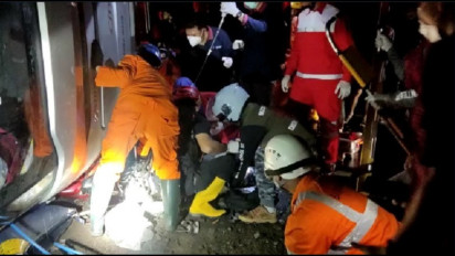 Bus Study Tour SMP 3 Garut Kecelakaan di Purworejo, Satu Orang Tewas