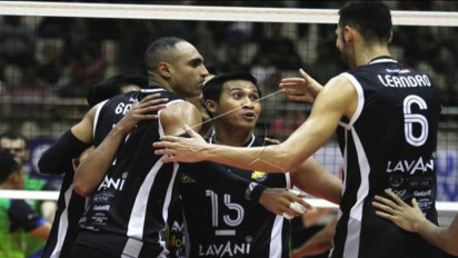Tim Bola Voli Putra Jakarta Lavani Kokoh Berada di Puncak Klasemen Sementara Proliga 2023