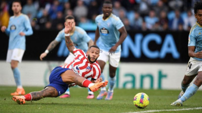 Hasil Liga Spanyol: Memphis Depay Beri Gol Perdana untuk Atletico Madrid