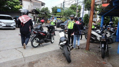 Operasi Keselamatan Progo 2023, Polres Bantul Amankan 70 Sepeda Motor Knalpot Blombongan